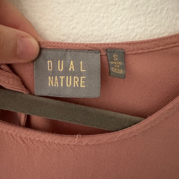 Sleeveless summer dress - mauve - Picture 3 of 6